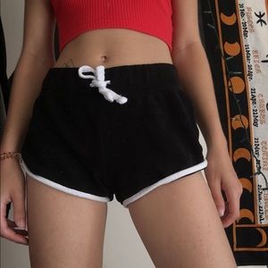 Black shorts